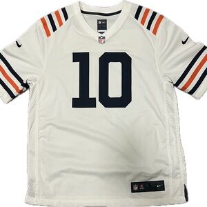 Men’s Chicago Bears Mitchell Trubisky Nike White Alternate Classic Jersey